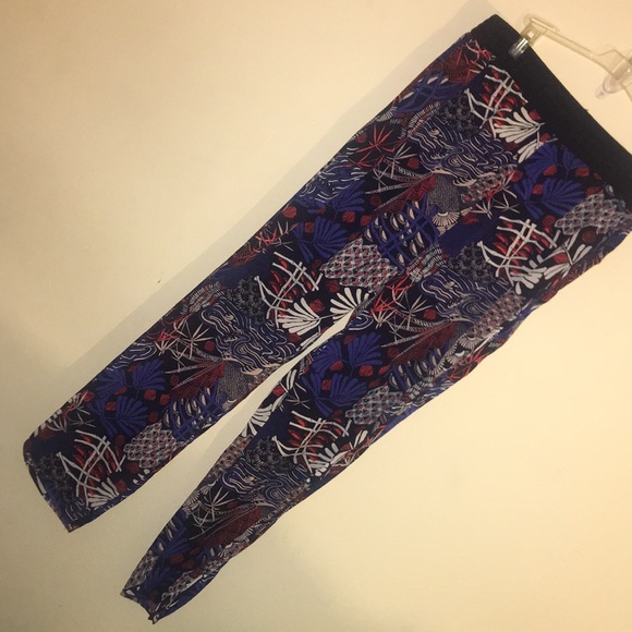 H&M Multicolor Conscious Slacks Trousers Pants - Picture 8 of 12